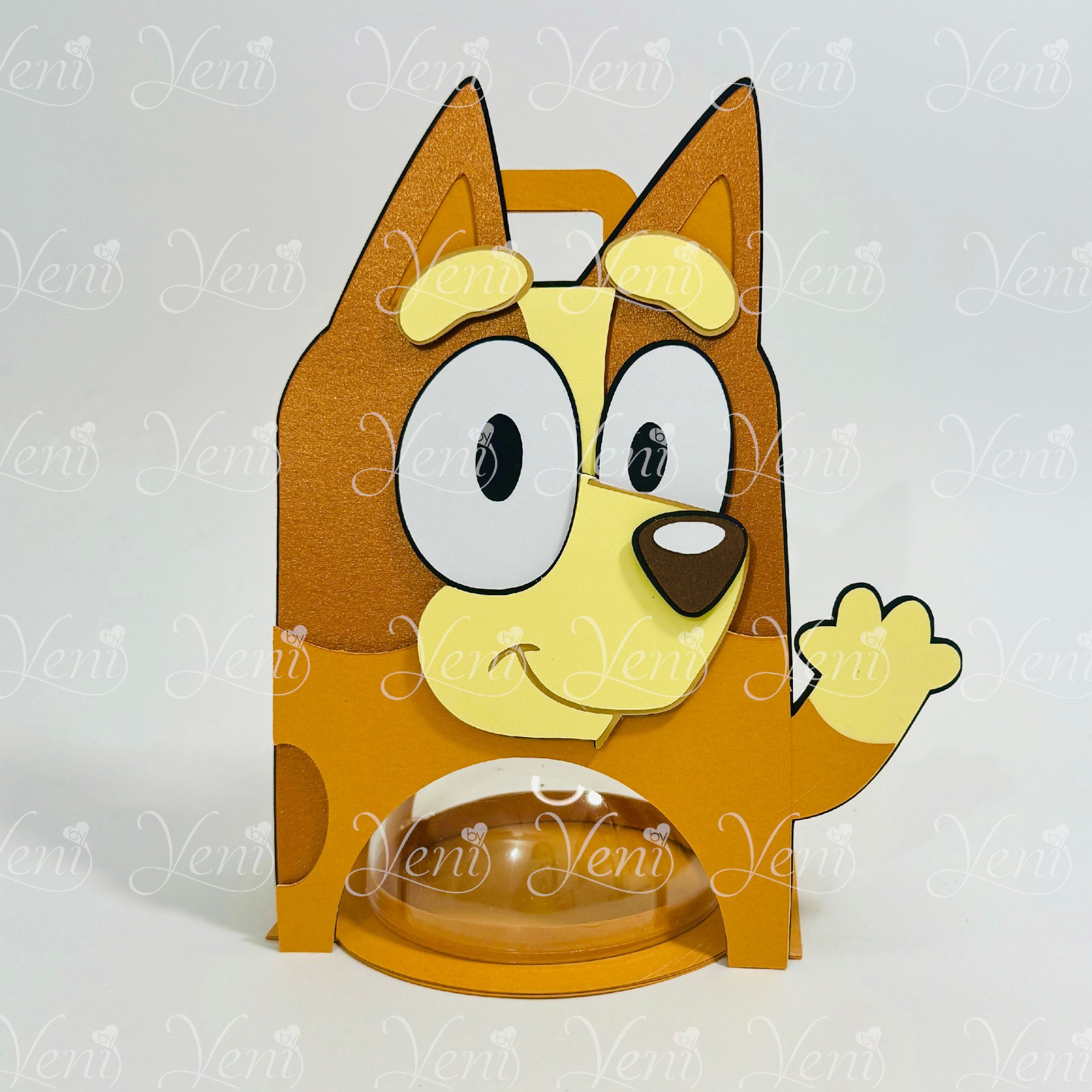 Bingo Bluey sister candy holder – For 8cm / 3.15” Sphere – Digital Files