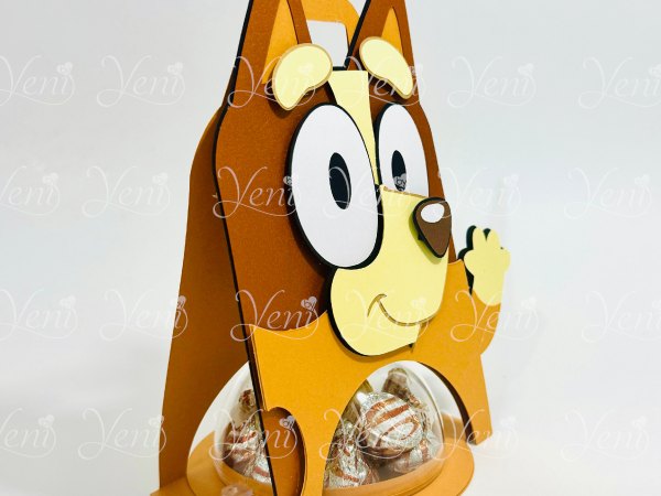 Bingo Bluey sister candy holder – For 8cm / 3.15” Sphere – Digital Files - Image 2