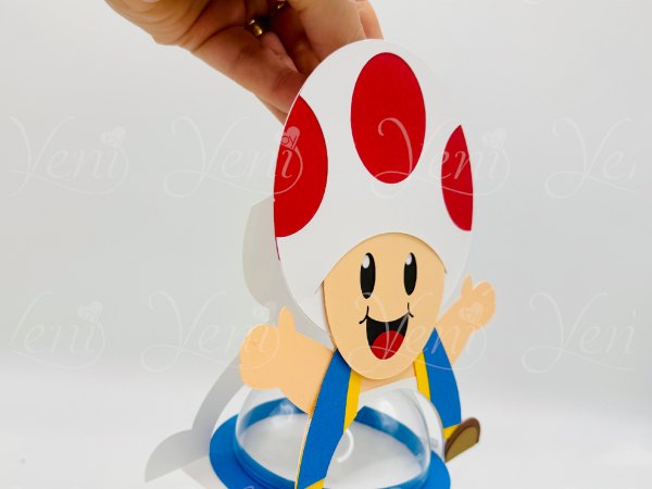 Toad candy holder - For 8cm / 3.15” Sphere - digital file - SVG and Studio - Image 5