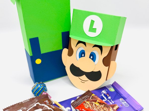 Luigi Bros Treat Box  - Digital File - Studio and Svg - Image 4