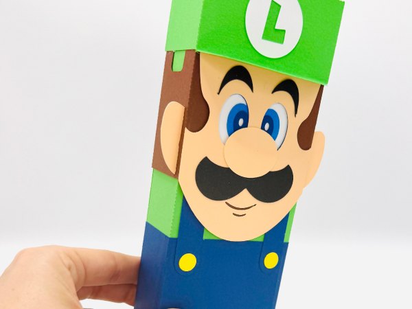 Luigi Bros Treat Box  - Digital File - Studio and Svg - Image 6