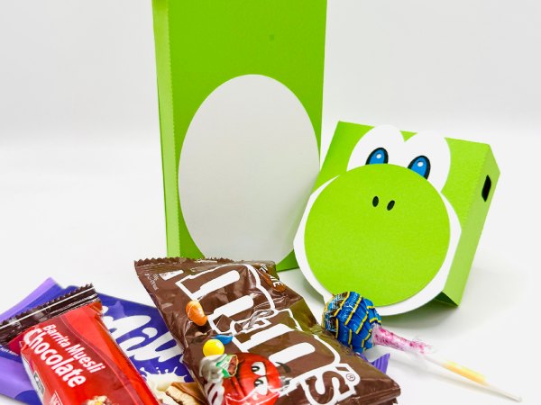 Yoshi Treat Box  - Digital File - Studio and Svg - Image 4