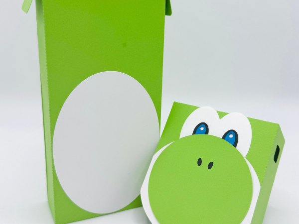 Yoshi Treat Box  - Digital File - Studio and Svg - Image 5