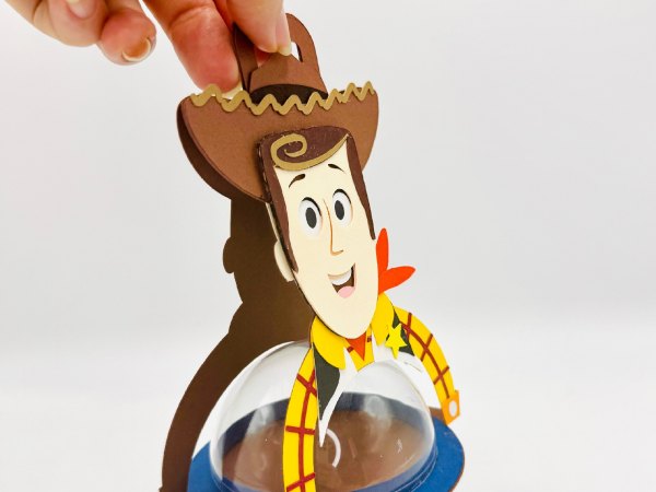 Woody Toy Story candy holder - For 8cm / 3.15” Sphere - SVG and Studio files - Image 5