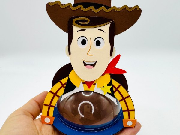 Woody Toy Story candy holder - For 8cm / 3.15” Sphere - SVG and Studio files - Image 7