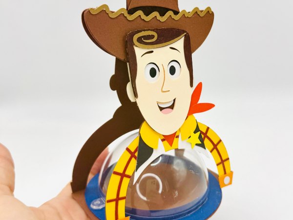 Woody Toy Story candy holder - For 8cm / 3.15” Sphere - SVG and Studio files - Image 8
