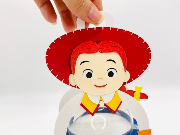 Jessie Toy Story candy holder - For 8cm / 3.15” Sphere - SVG and Studio files - Image 4