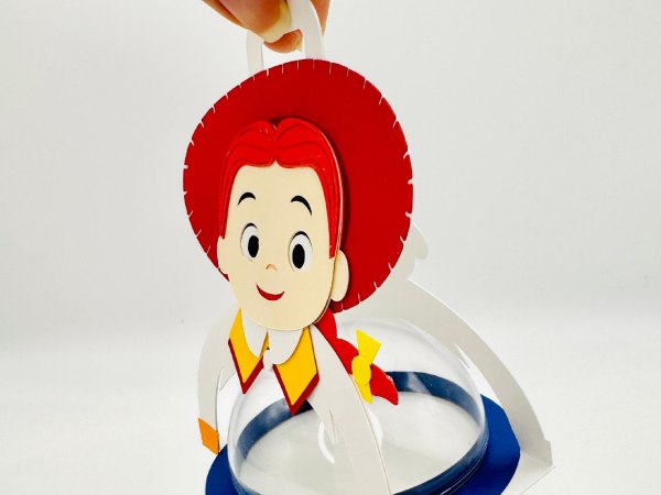 Jessie Toy Story candy holder - For 8cm / 3.15” Sphere - SVG and Studio files - Image 6