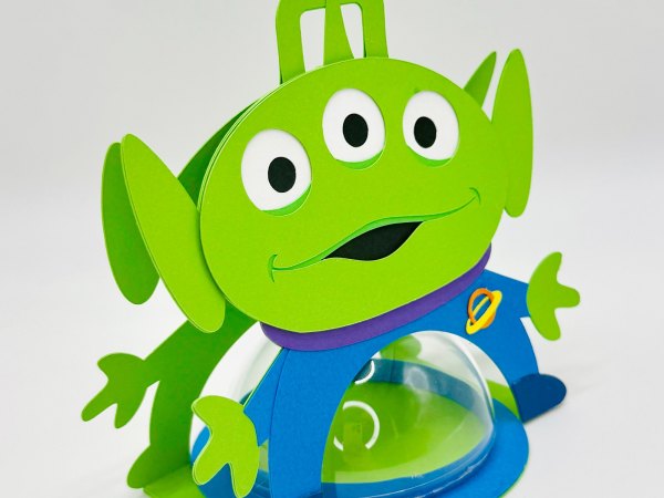 Aliens Toy Story candy holder - For 8cm / 3.15” Sphere - SVG and Studio files - Image 2
