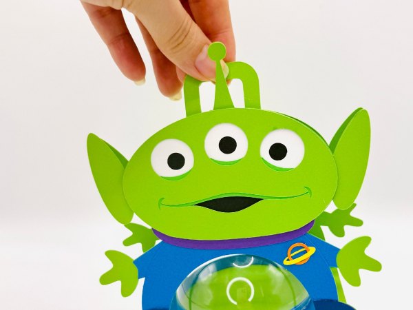 Aliens Toy Story candy holder - For 8cm / 3.15” Sphere - SVG and Studio files - Image 4