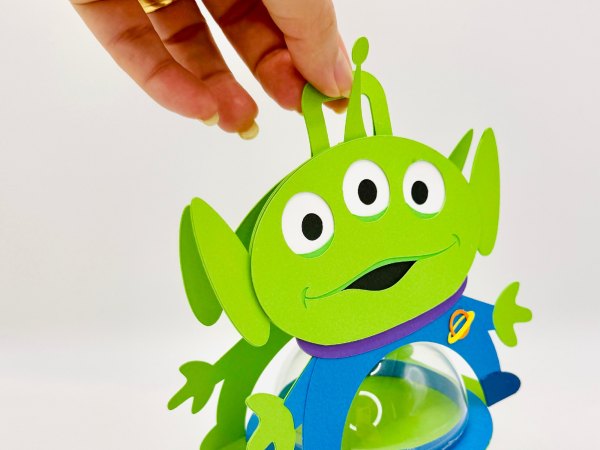 Aliens Toy Story candy holder - For 8cm / 3.15” Sphere - SVG and Studio files - Image 5