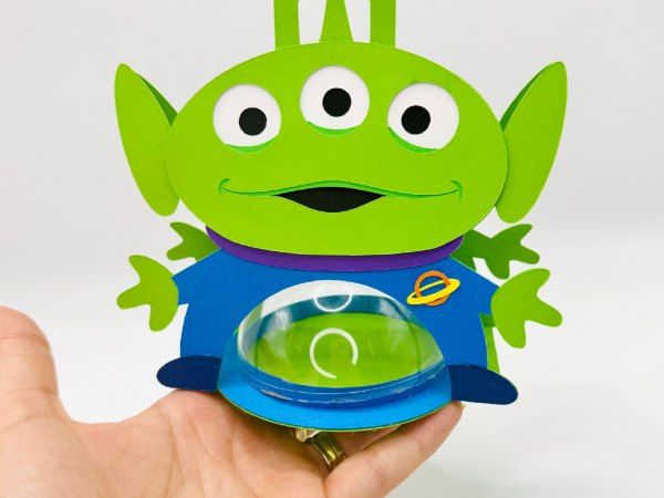 Aliens Toy Story candy holder - For 8cm / 3.15” Sphere - SVG and Studio files - Image 7