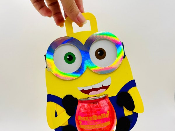 Minions Bob BuzzBallz holder - For 8cm / 3.15” Sphere - SVG and Studio files - Image 4