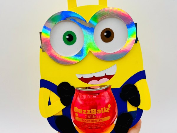 Minions Bob BuzzBallz holder - For 8cm / 3.15” Sphere - SVG and Studio files - Image 7