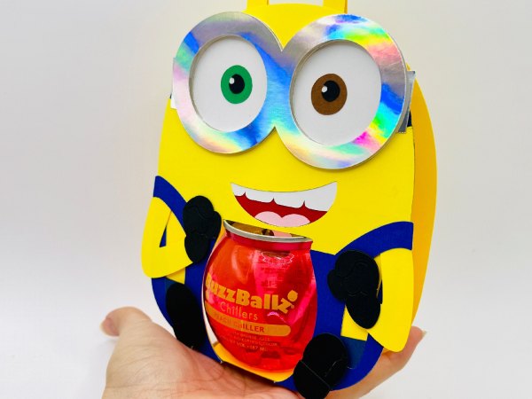 Minions Bob BuzzBallz holder - For 8cm / 3.15” Sphere - SVG and Studio files - Image 9