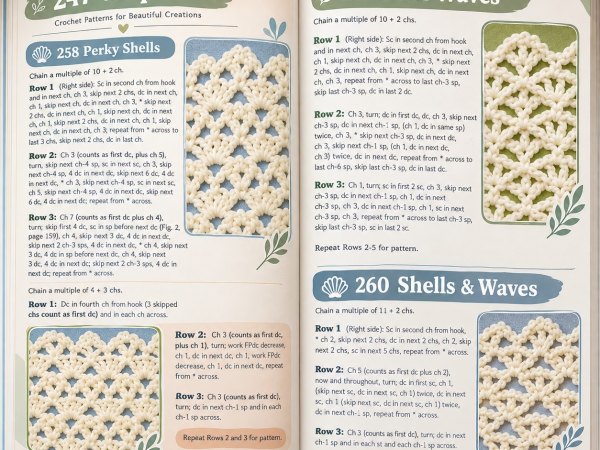 280 Crochet Shell Stitch Patterns – Digital PDF Pattern Collectio - Image 2