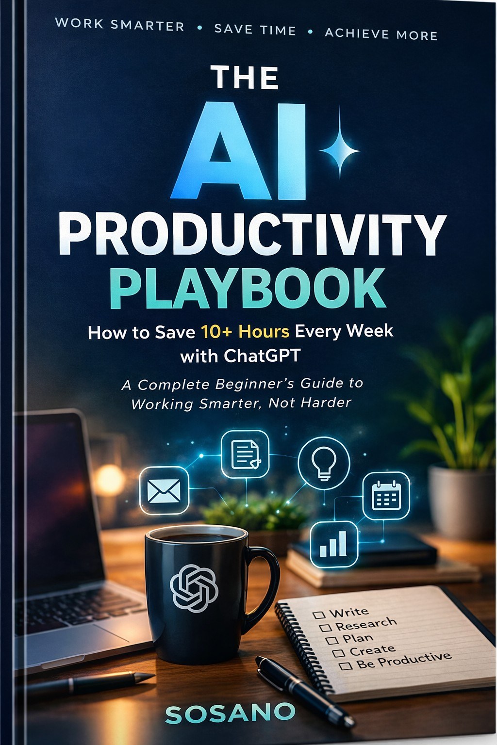 The AI Productivity Playbook.  How to Save 10+ Hours Every Week with ChatGPT